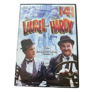 Laurel and Hardy DVD Best of 14 Programs Stan Laurel Oliver Hardy Classic -Rare